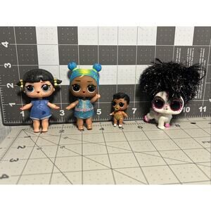 Lot Of (4) LOL Surprise Figures Mixed